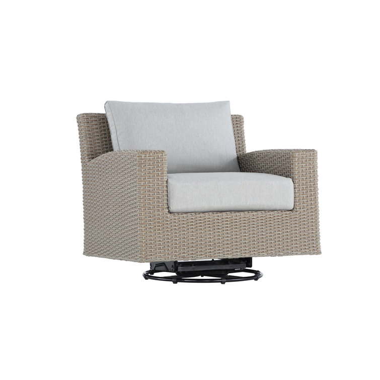 Rosecliff Heights Outdoor Pleasant Avenue Gliding Wicker/Rattan Chair